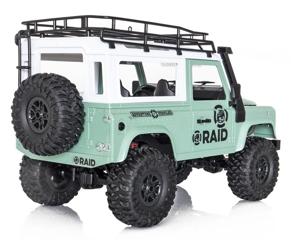 FUNTEK RAID 1/12 RTR 4wd - zelená/pastelová barva