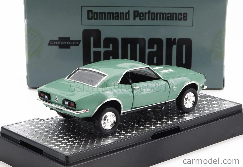 M2-machines Chevrolet Camaro Ss 350 Coupe 1968 1:64 Zelená