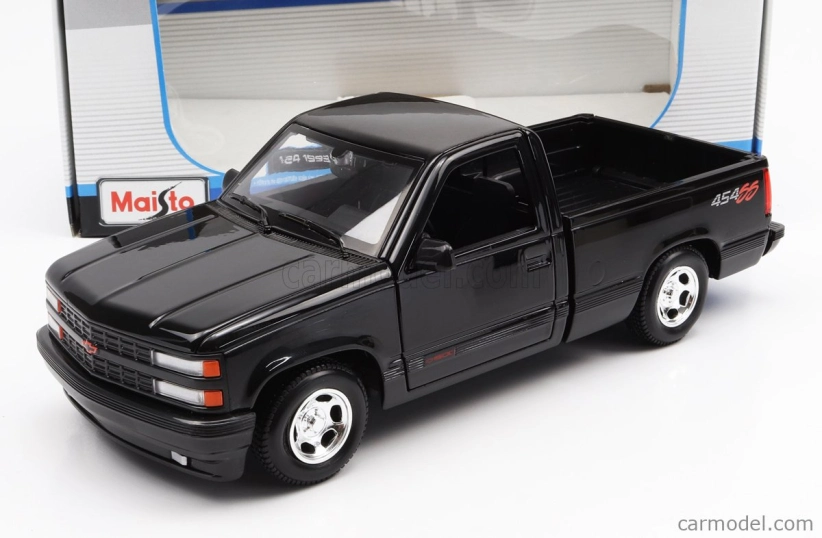 Maisto Chevrolet 454 Ss Pick-up 1993 1:24 Black
