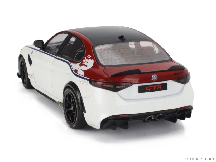 Solido Alfa romeo Giulia Gtam 2023 1:18 Biela červená