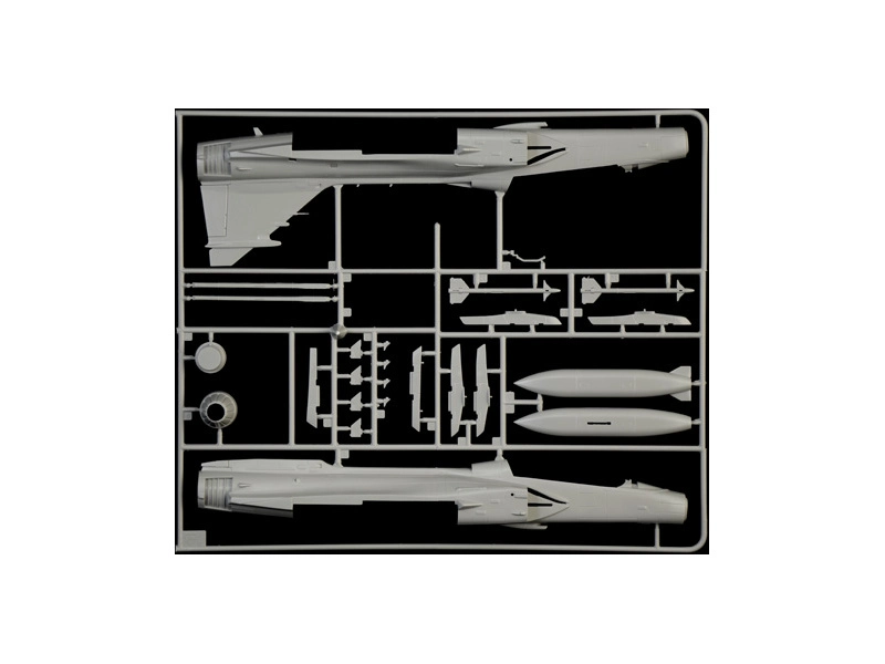 Italeri Saab Jas 39d Gripen Twin Seater Airplane Military 2011 1:48 /