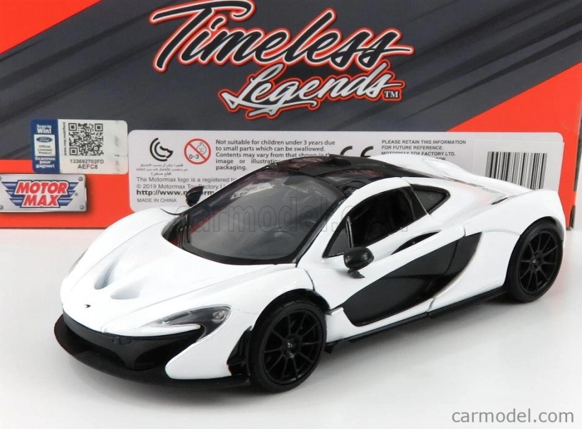 Motor-max Mclaren P1 2013 1:24 Bílá