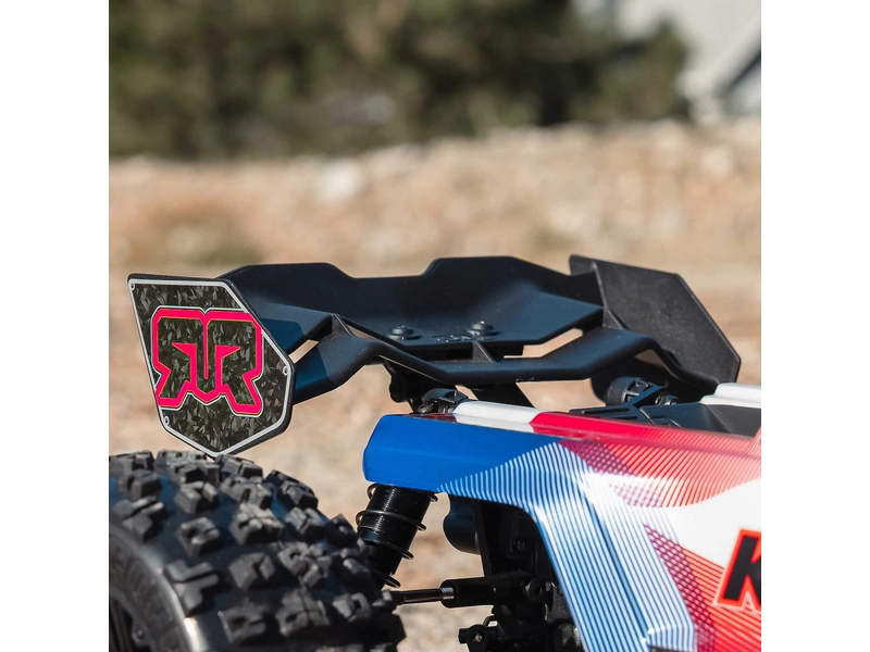 RC auto Arrma Kraton 6S V6 BLX 1:8 4WD RTR, modrá/růžová