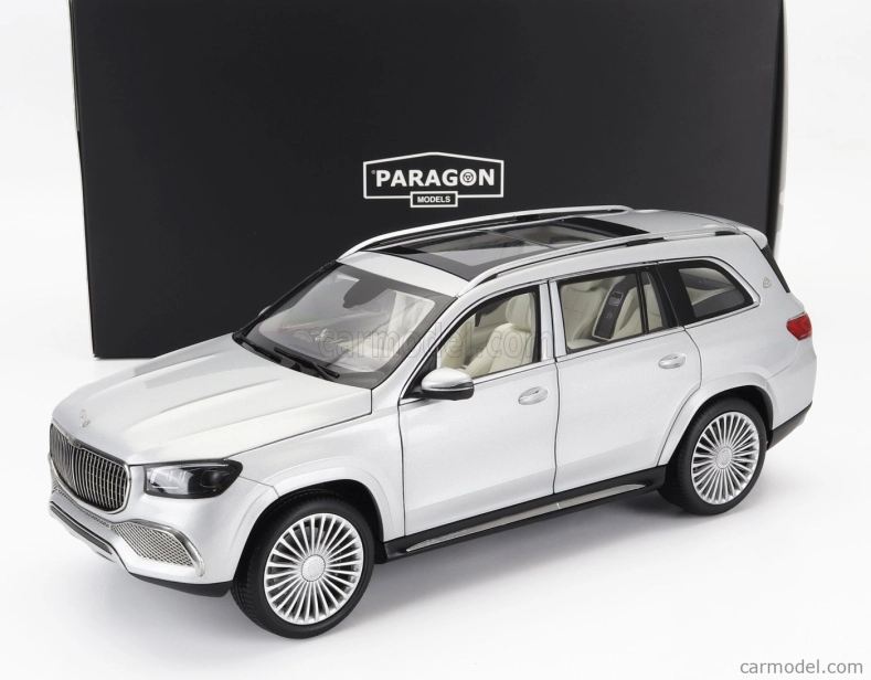 Paragon-models Mercedes benz Maybach Gls-class Gls600 4-matic (x167) 2019 1:18 Strieborný