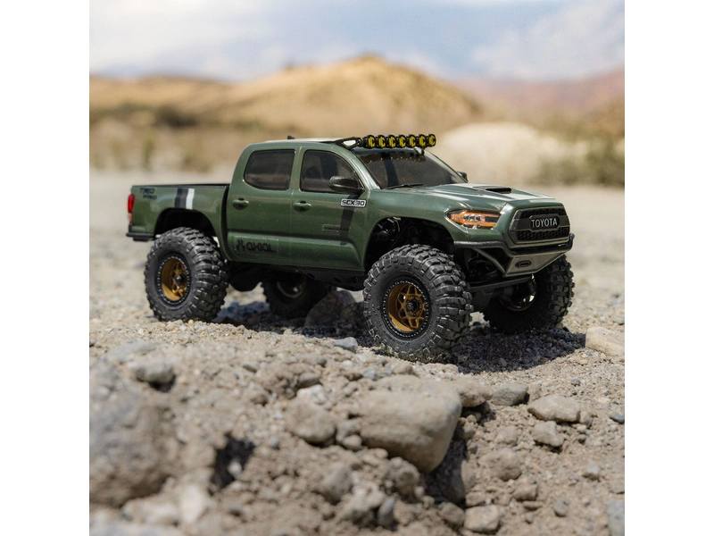 Axial SCX30 Toyota Tacoma TRD Pro Extreme 1:30 4WD RTR pískový
