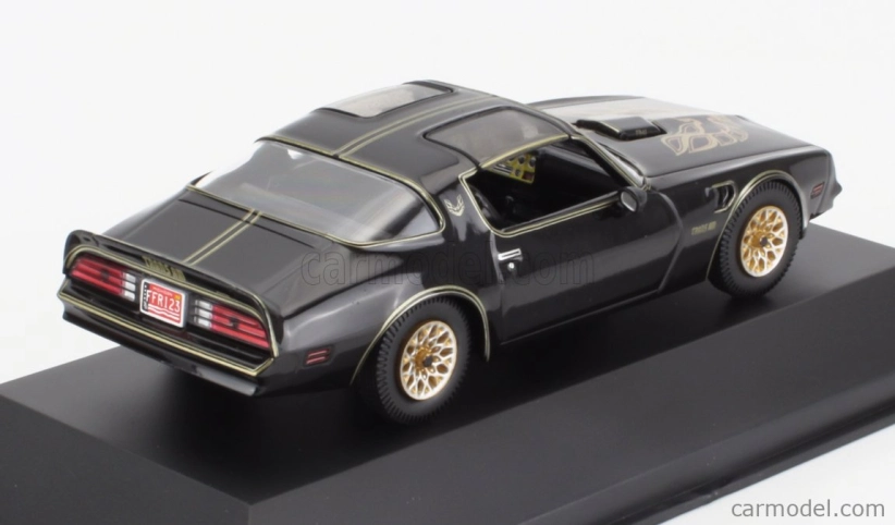 Edicola Pontiac Firebird Trans Am 1977 - Con Vetrina - With Showcase 1:43 Černé Zlato