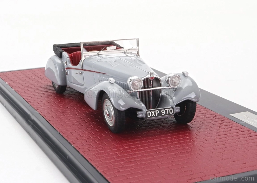 Matrix modely v mierke 1:43 Bugatti T57sc Roadster Vanden Plas Open 1938