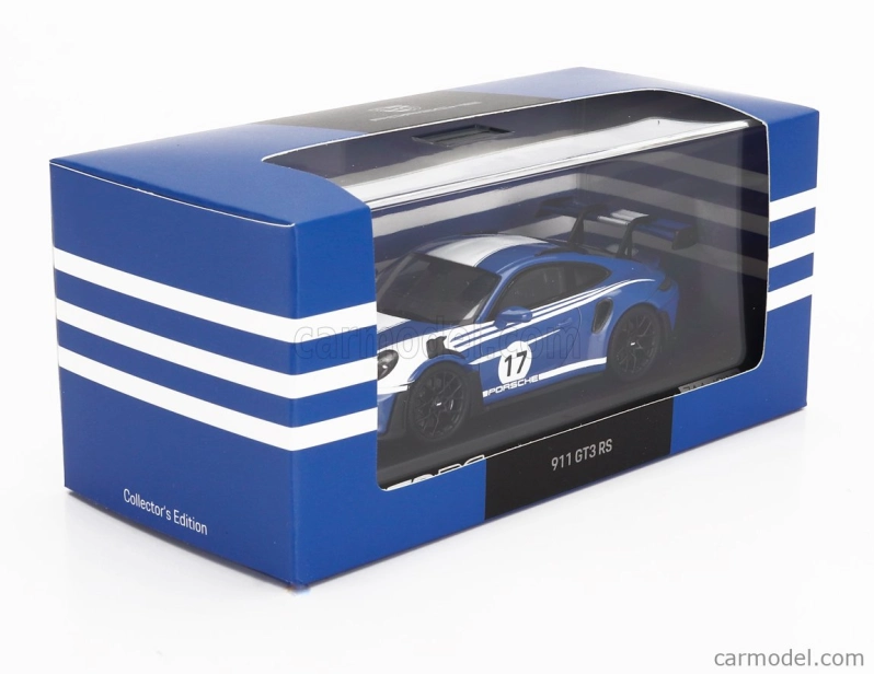 Spark-model Porsche 911 992 Gt3 Rs N 17 Racing Coupe 2023 1:43 Blue White