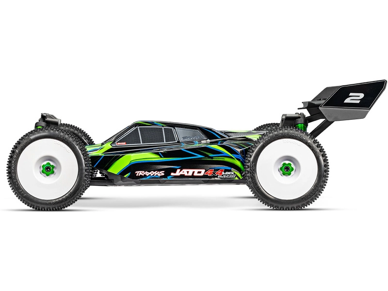 RC auto Traxxas Jato 1:8 4WD VXL-4S RTR, oranžová
