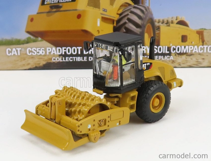 Dm-models Caterpillar Catcs56 Silniční válec 1:87, žlutá