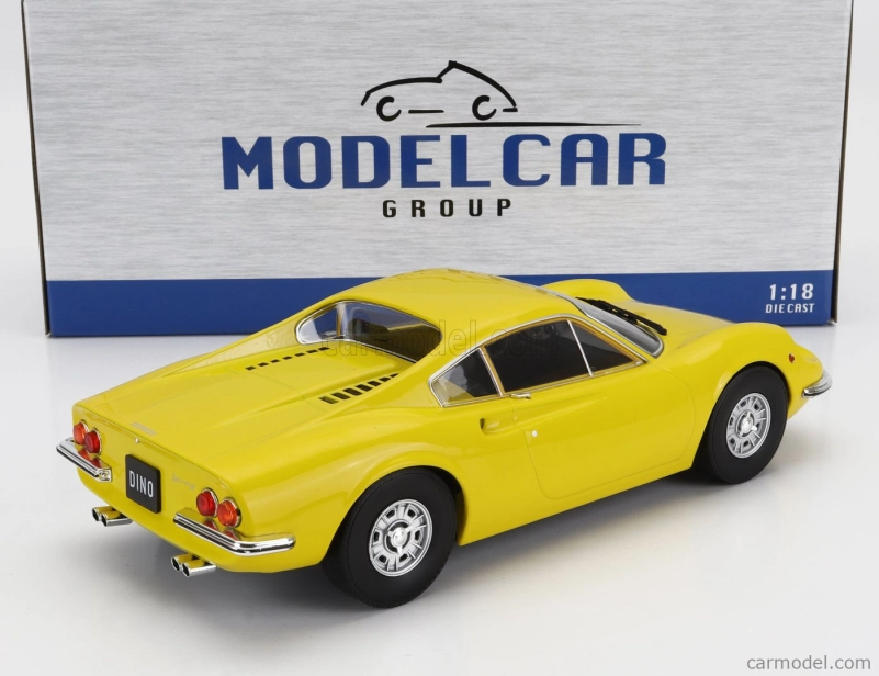 Mcg Ferrari Dino 246 Gt 1969 1:18 Žlutá