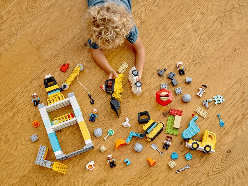 LEGO DUPLO – Stavba s vežovým žeriavom