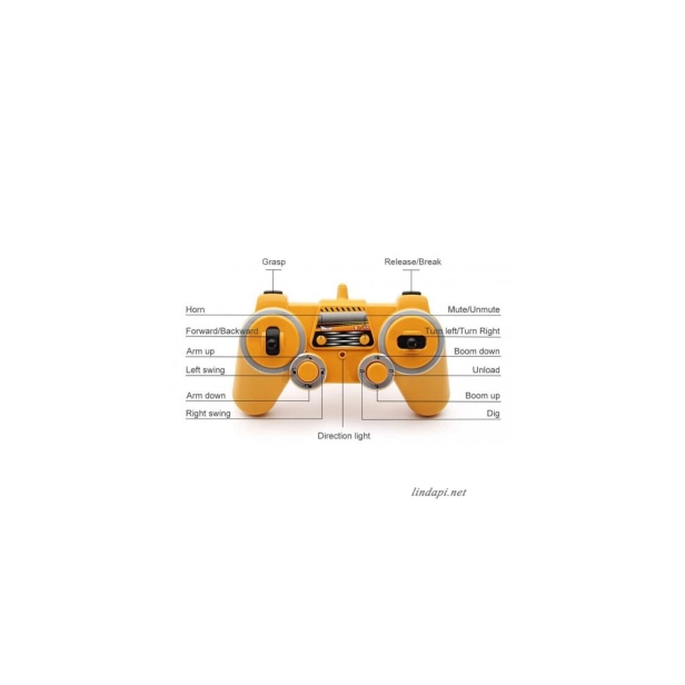 RC bager LIEBHERR R936 + náhradná batéria