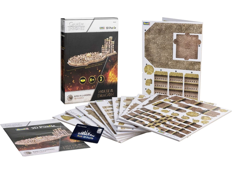 Revell 3D puzzle – House of the Dragon King's Landing