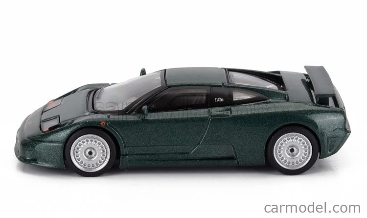 Mini-gt Bugatti Eb110 Gt Lhd 1995 1:64 Zelená