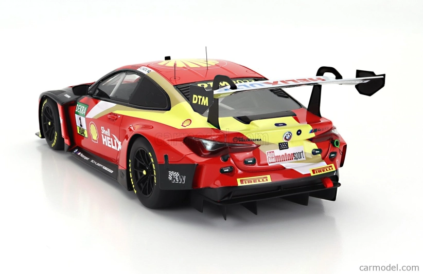 Truescale BMW radu 4 M4 Gt3 Team Schubert Motorsport N 1 Dtm Sezóna 2023 S.van Der Linde 1:18 Červená čierna