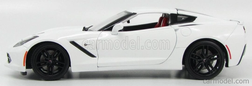Maisto Chevrolet Corvette Z51 Coupe Stingray 2014 1:18 biela