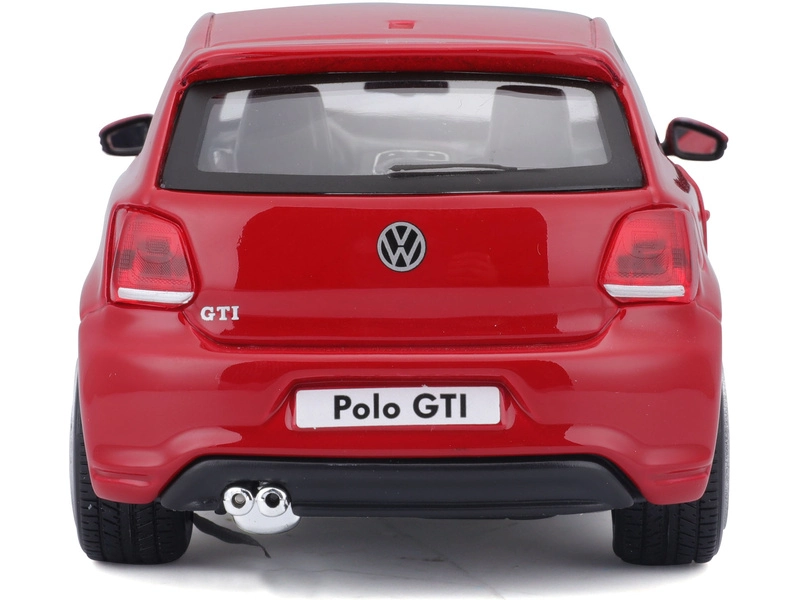 Bburago Plus VW Polo GTI Mark 5 1:24 červená