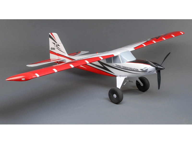 RC letadlo E-flite Turbo Timber Evolution 1.5m BNF Basic, plováky