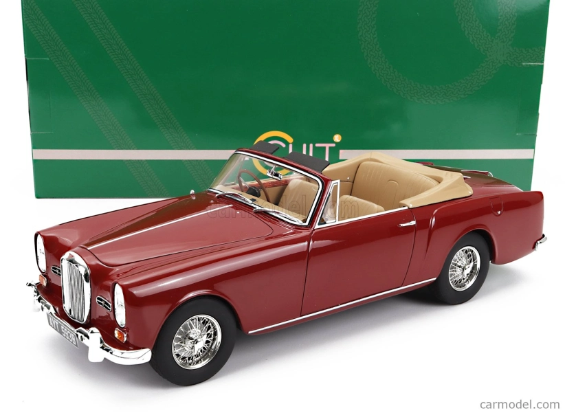 Modely Alvis Te21 Dhc Cabriolet Open 1963 1:18 Červená
