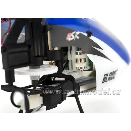 RC vrtuľník Blade mSR RTF modrá, mód 2