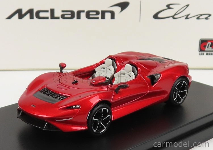 LCD model Mclaren Elva 2020 1:64 Červená