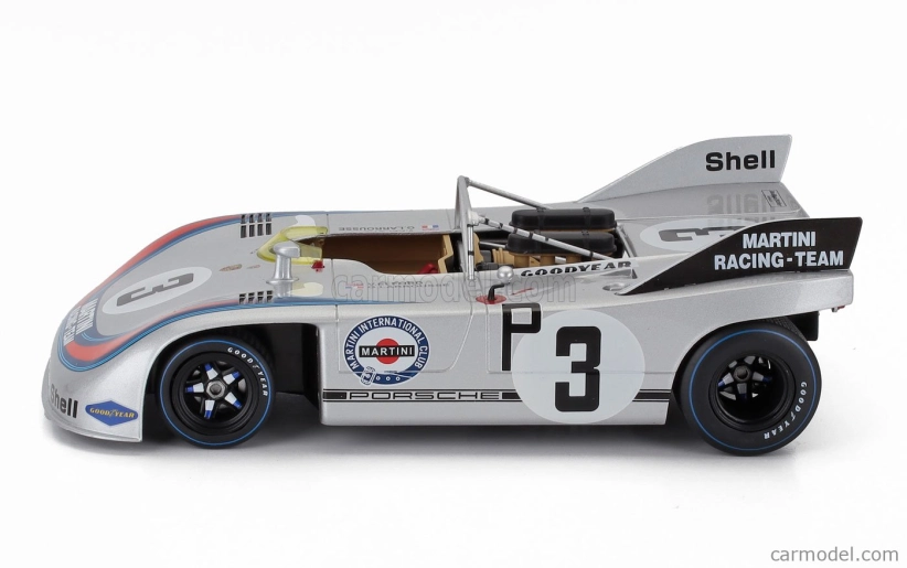 Werk83 Porsche 908/03 N 3 Winner 1000km Nurburgring 1971 Leford Larrousse 1:18 Silver