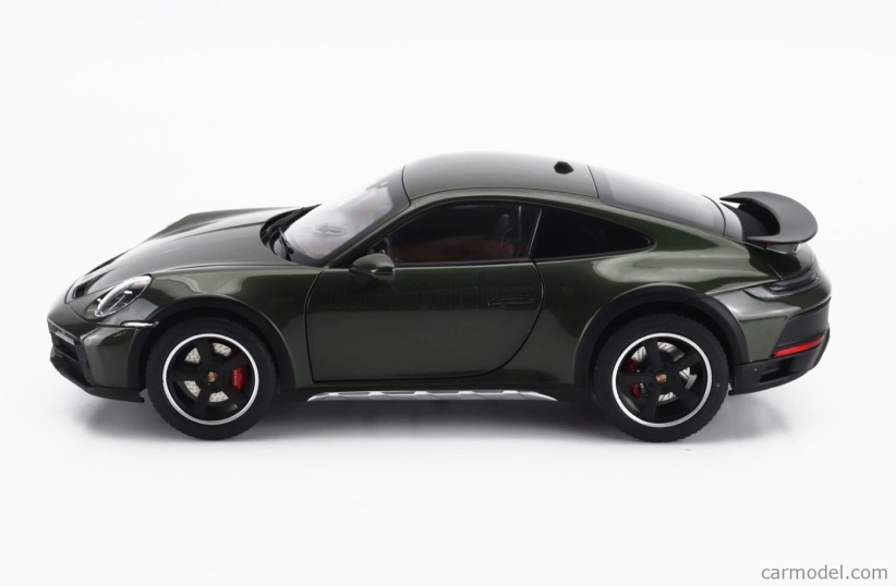 Norev Porsche 911 992 Dakar Coupe 2023 1:18 Zelený Odstín
