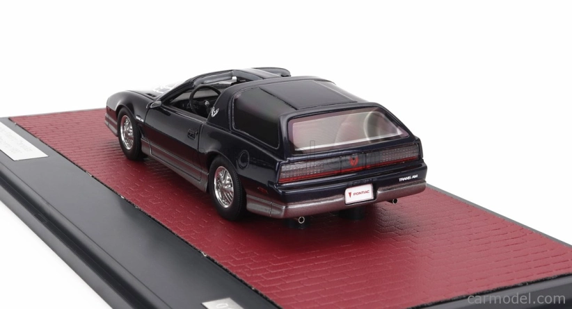 Modely v mierke Matrix Pontiac Firebird Trans Am Type K Kammback Concept Prototype 1985 1:43 Modrá strieborná