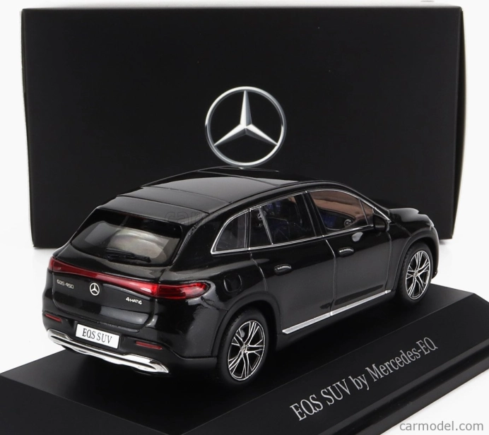 Spark-model Mercedes benz Eqs Suv (x296) Von Mercedes-eq 2022 1:43 Black