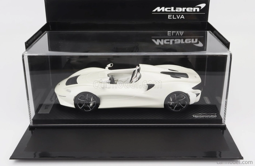 Tecnomodel Mclaren Elva 2020 1:18 Pearl White