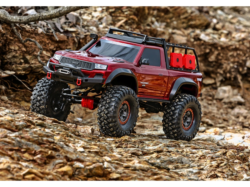 RC auto Traxxas TRX-4 Sport High Trail Edition 1:10 RTR, sivé