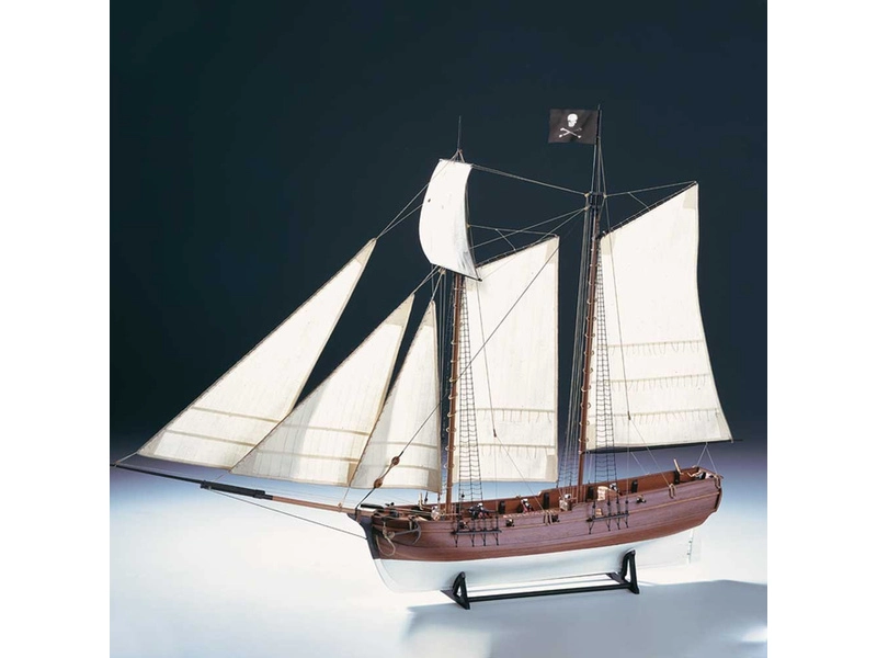 AMATI Adventure pirátská loď 1760 1:60 kit