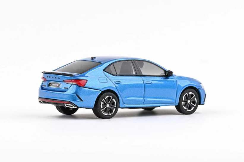 Abrex Škoda Octavia IV RS (2020) 1:43 - modrá Ocean metalíza