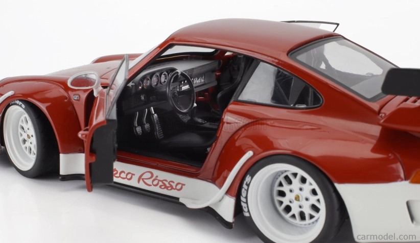 Solido Porsche 911 993 Rwb Bodykit Porco Rosso Coupe 2020 1:18 Bielo-červená