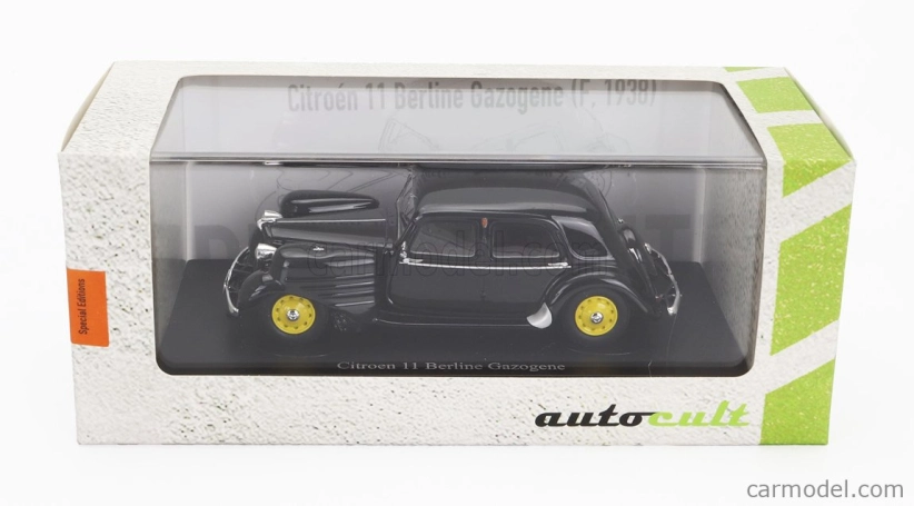 Autocult Citroen 11bl Gasogeno Francúzsko 1935 1:43 čierna