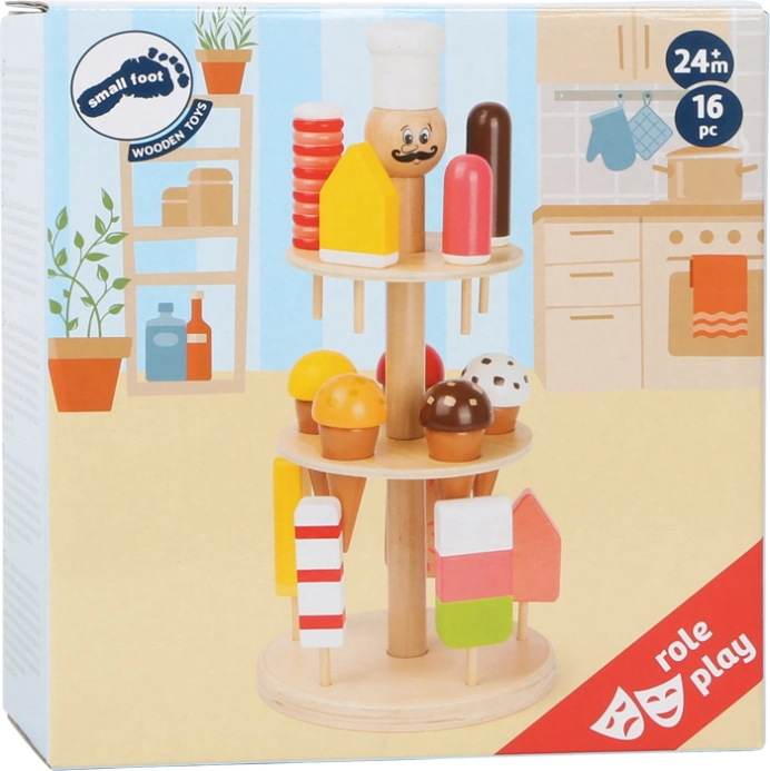 small foot Stojan so zmrzlinou Luigi Gelato – poškodený obal