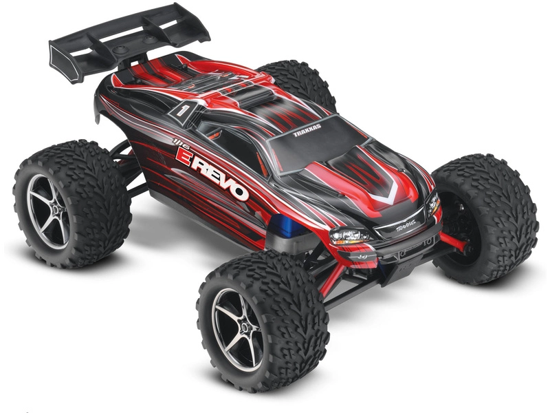 RC auto Traxxas E-Revo 1:16 RTR, oranžová