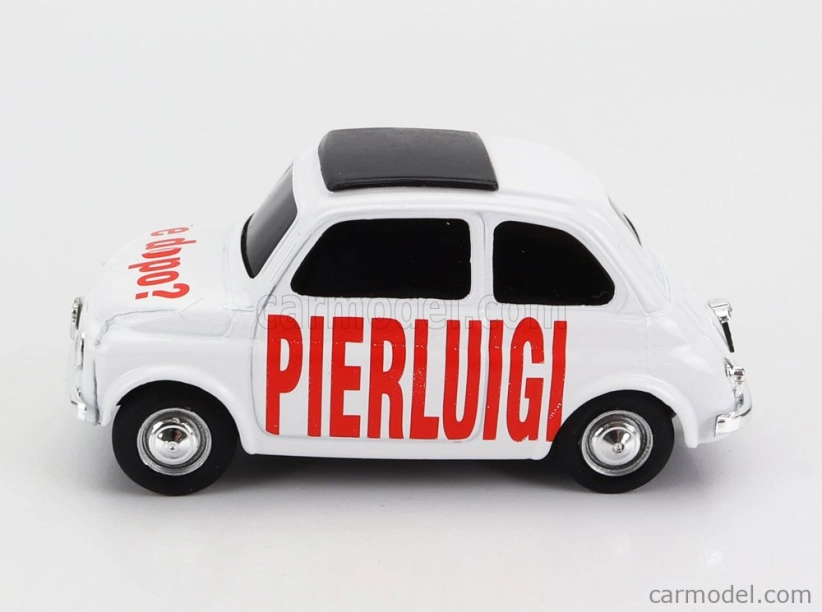 Brumm Fiat 500 Pierluigi - E Dopo? 1:43 Biela