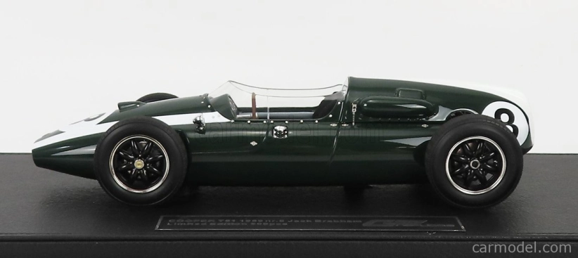 Gp-replicas Cooper F1 T51 Climax Team Cooper Car Company N 8 1:18, tmavě zelená