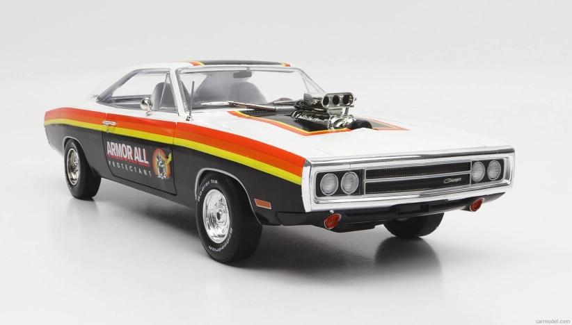 Greenlight Dodge Charger Coupe 1970 1:18 Bílá Černá Červená Žlutá