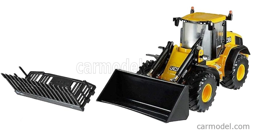 Britains JCB 4195 Ruspa Gommata Traktor - škrabák 1:32 žltá čierna