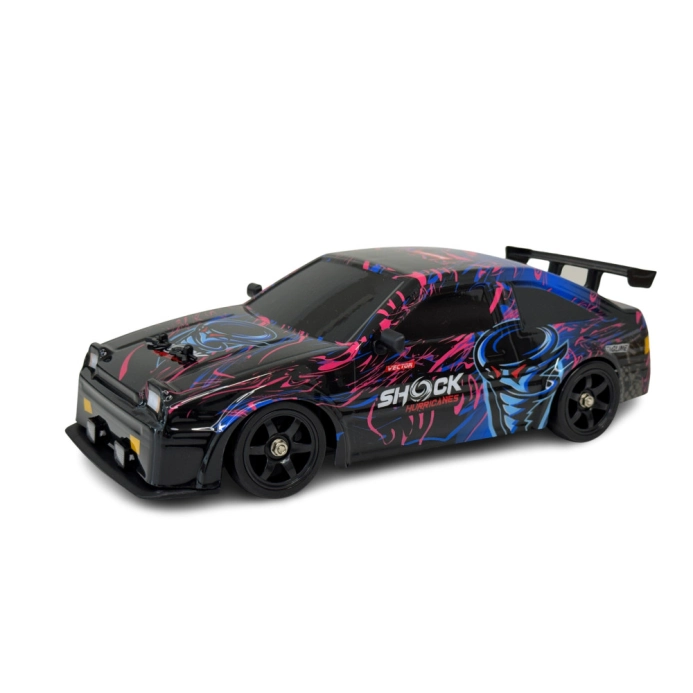 RC driftovací auto Toyota, světla, kouř, RTR sada, 1:16 4WD