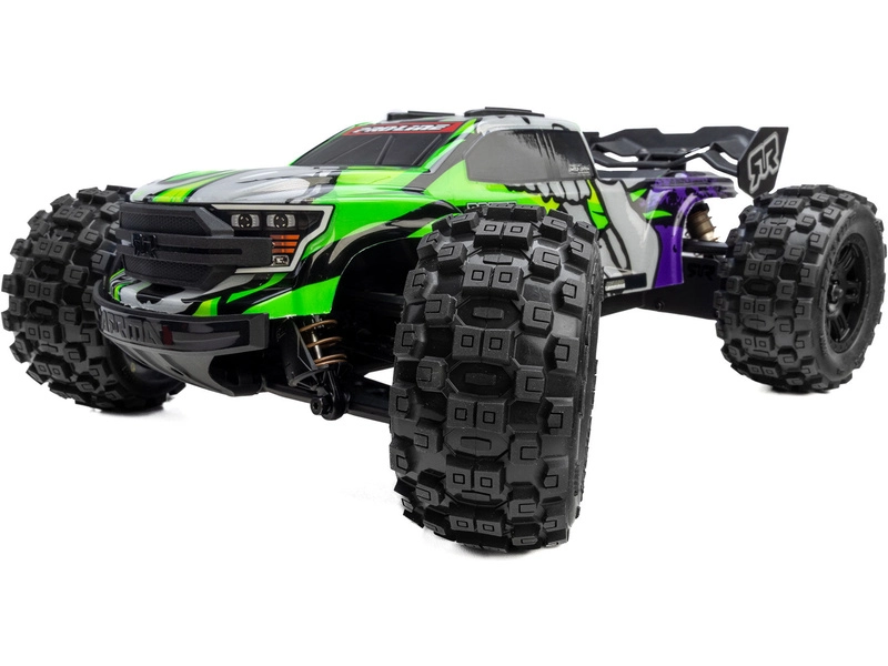 Pro-Line koleso 1:16, pneu Badlands, disk čierny H12mm (2): Arrma Mini Kraton