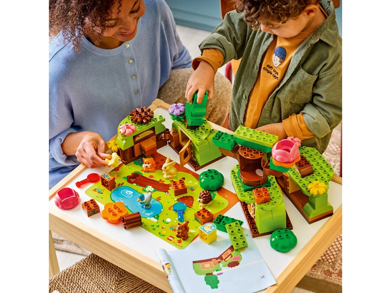 LEGO DUPLO - Les plný objevů a divokých zvířátek