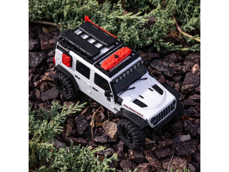 Axial SCX30 Jeep Wrangler JLU 4WD 1:30 RTR bílý