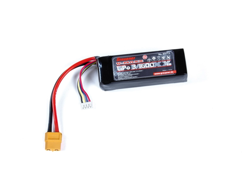 LiPo-aku V-MAXX 45C 3/1600 11,1 V G3,5