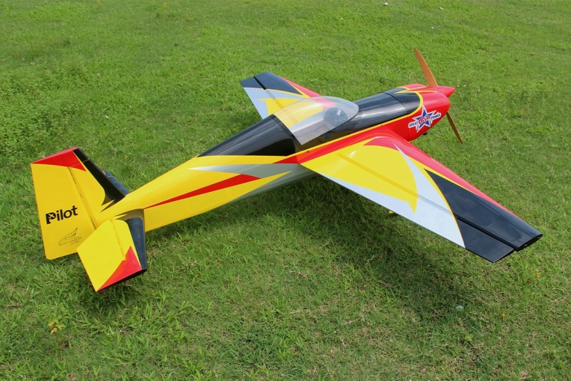 103" Slick 2600 mm 120cc žluto-červeno-čierny