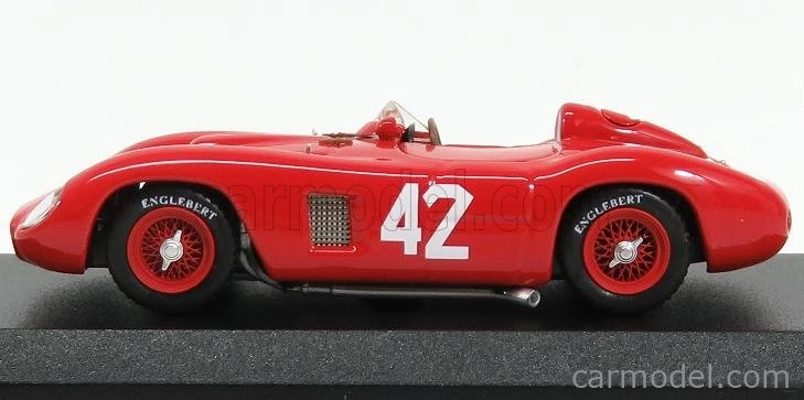 Art-model Ferrari 500tr Spider Ch.0652 N 42 Cuba Gp 1957 G.masten 1:43 Red