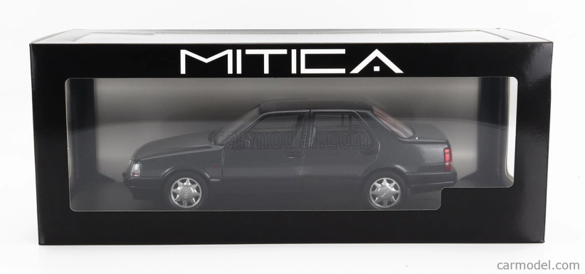 Mitica-diecast Lancia Thema Turbo 16v Lx 2s 1991 1:18 Nero Metallescente 429 Black Met